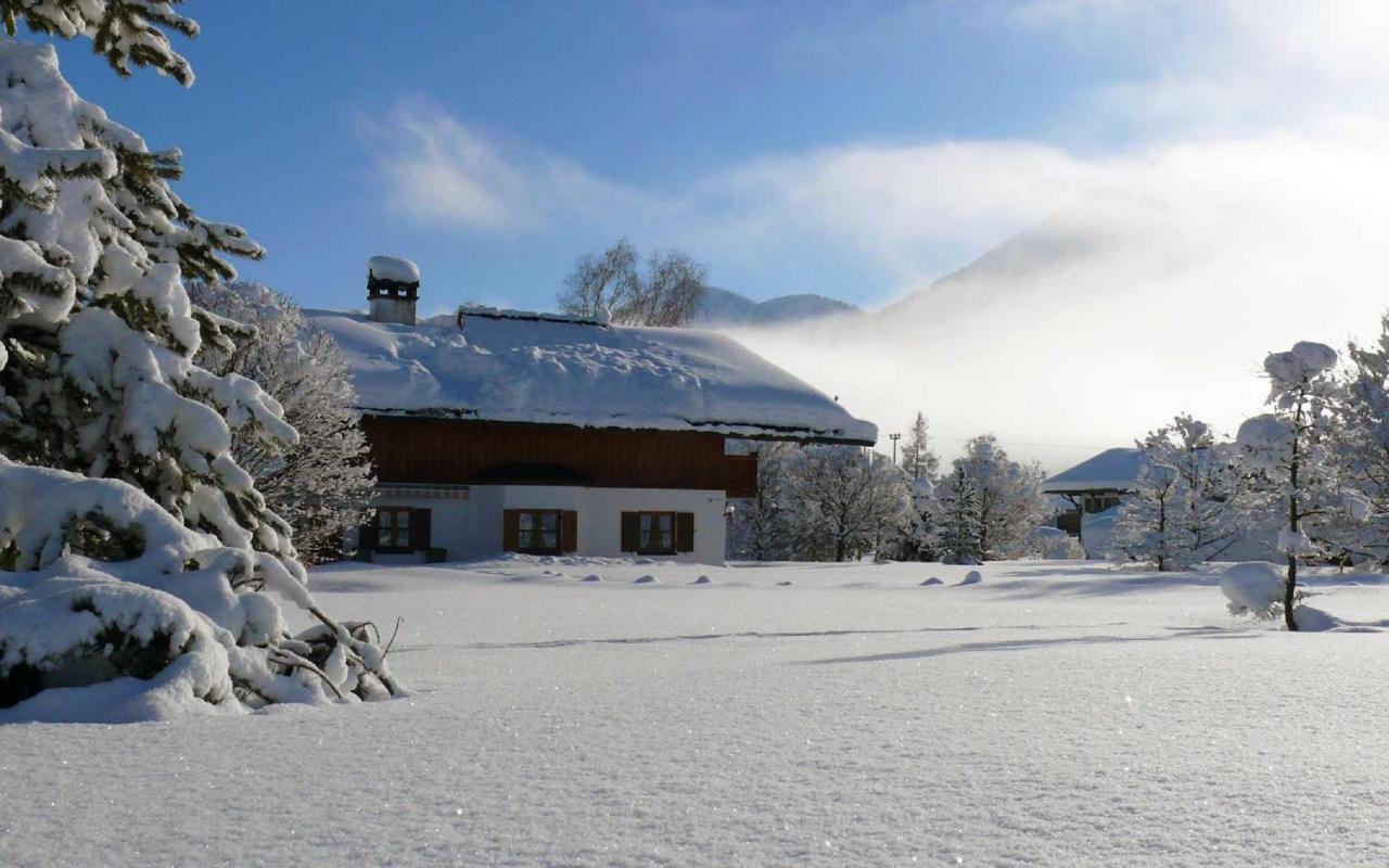 Ferienwohnung Alpenwelt Wallgau Exterior foto